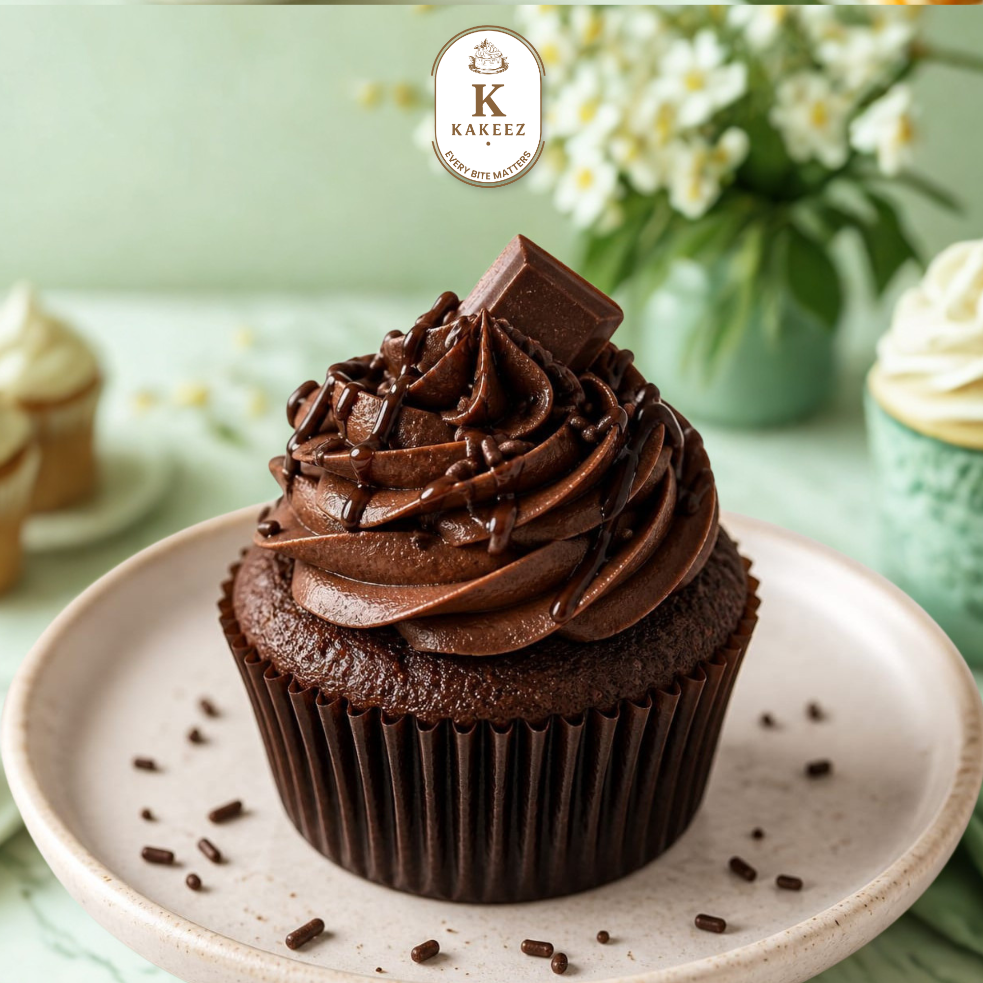 Chocolate Fudge cup cake