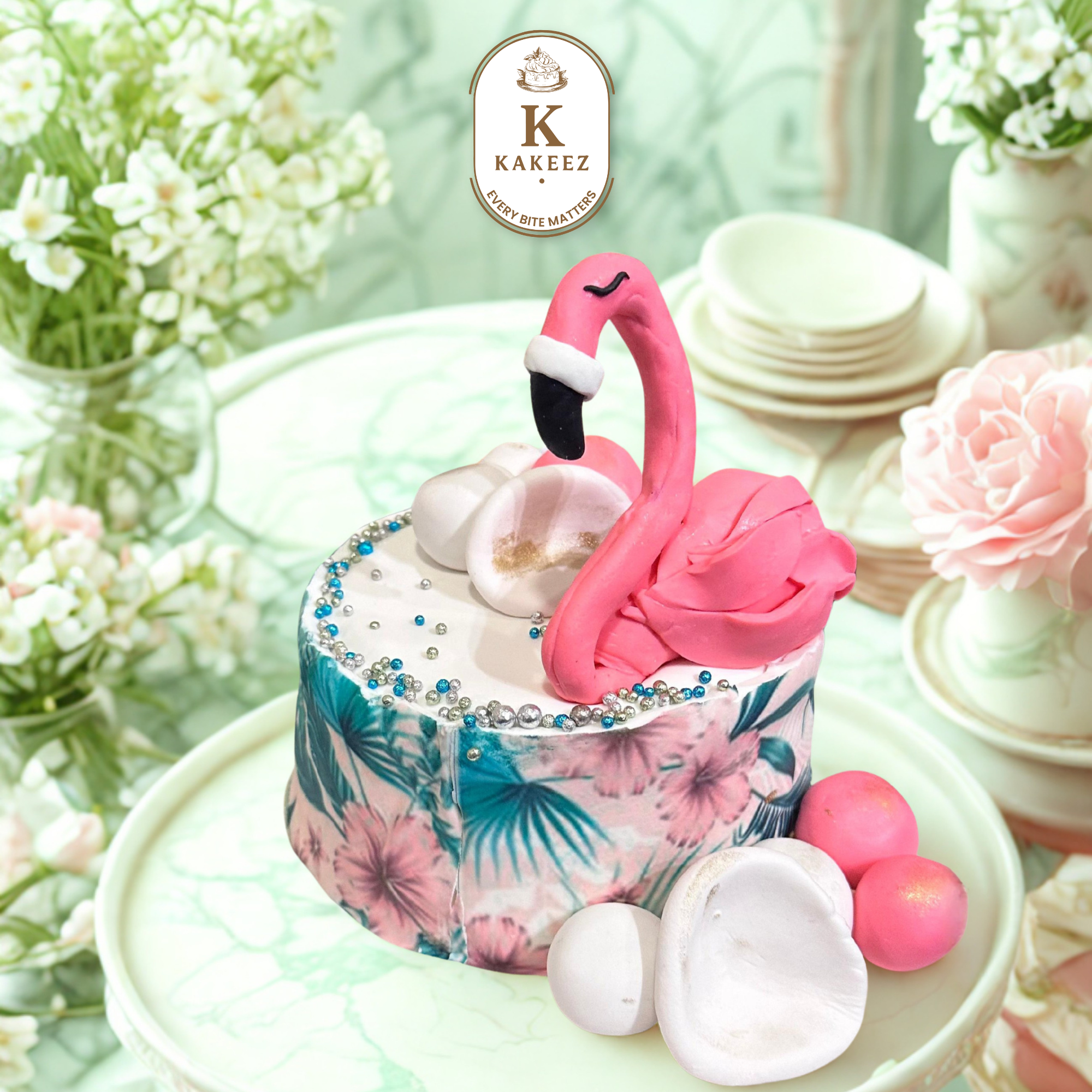 Duck theme cake